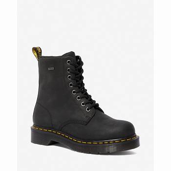 Dr Martens Női 1460 Waterproof Lace Up Bakancs Fekete